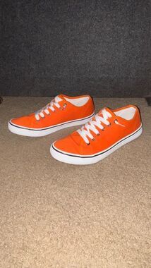 Orange Casual Shoes, size 10
